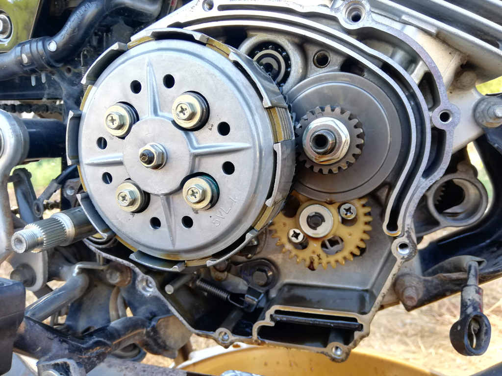 YBR125 Yağ Süzgeci&nbsp;Temizliği